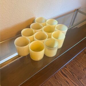 Set of LAFCO Handblown Glass Candle Holder